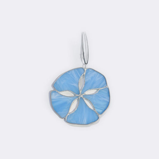 Sand dollar suncatcher