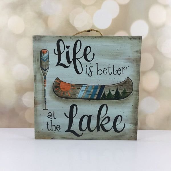 LAKE LIFE SIGNBOARD