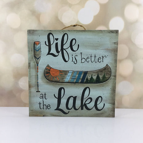 LAKE LIFE SIGNBOARD