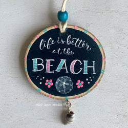 LIFE IS BETTER AT THE BEACH ornament - view 1