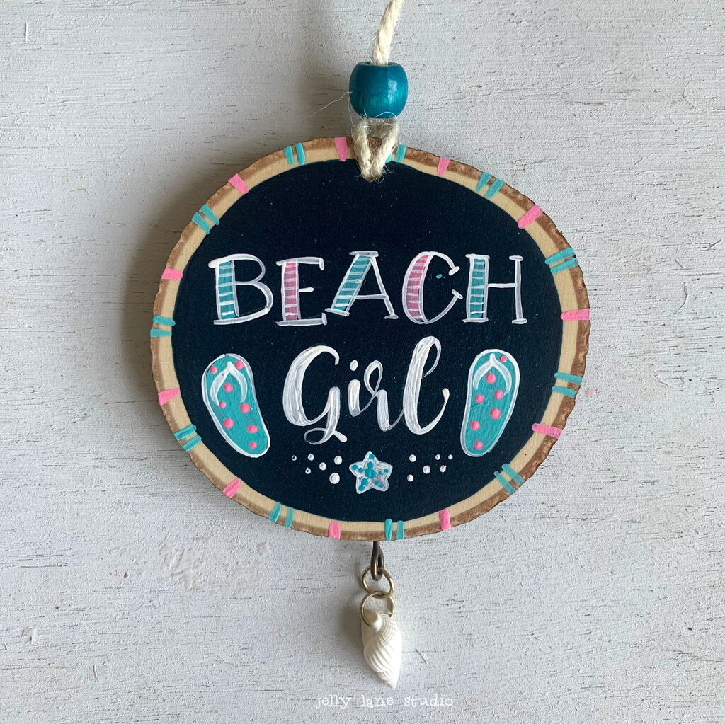 BEACH GIRL ornament