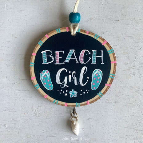 BEACH GIRL ornament