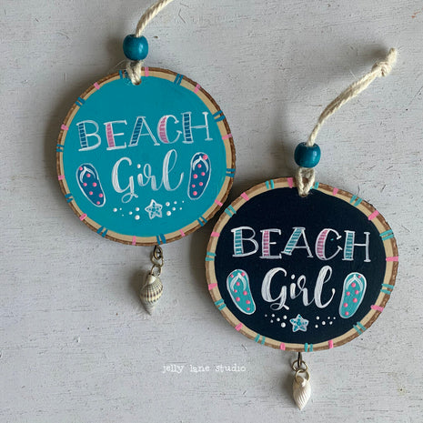 BEACH GIRL ornament