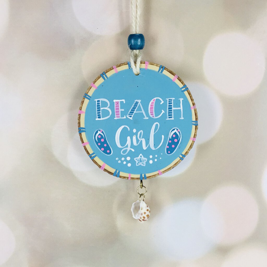 BEACH GIRL ornament