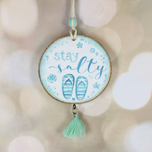 STAY SALTY ornament