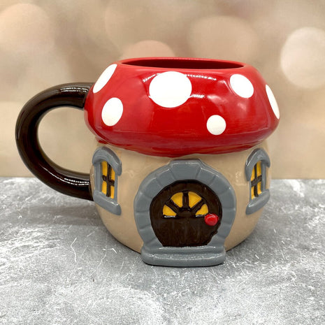Mushroom House Mug