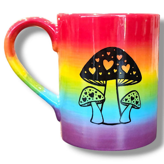 Rainbow Mug Mushroom