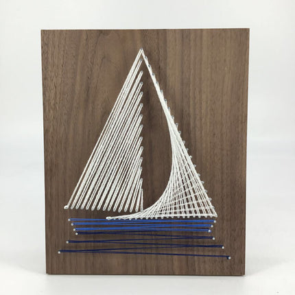 String Art Sailboat