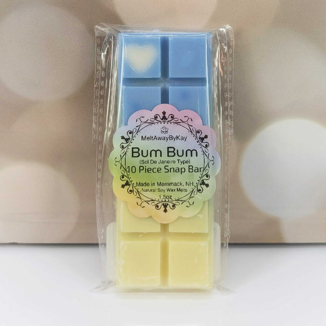 Bum Bum - Soy Wax Melts - Snap Bar