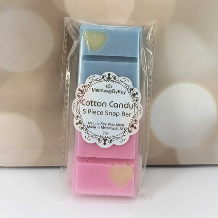 Cotton Candy - Soy Wax Melts - Snap Bar