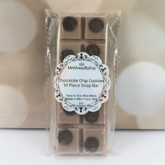 Chocolate Chip Cookies Snap Bar Wax Melts