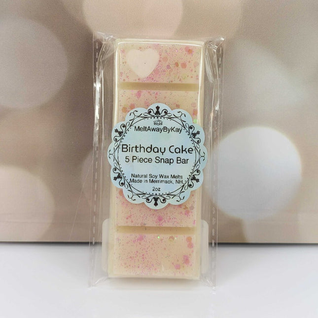 Birthday Cake - Soy Wax Melt - Snap Bar