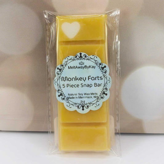 Monkey Farts Snap Bar Wax Melts