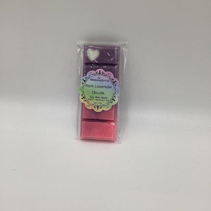 Pink Lavender Clouds - Soy Wax Melt - Snap Bar