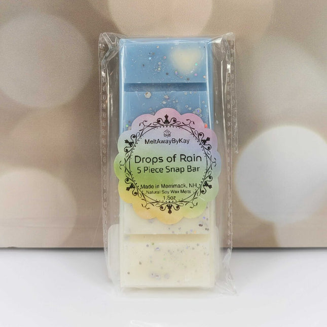 Drops of Rain - Soy Wax Melts - Snap Bar