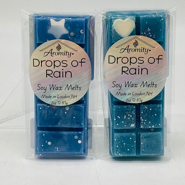 Drops of Rain - Soy Wax Melts - Snap Bar