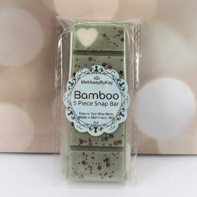 Bamboo - Soy Wax Melts - Snap Bar