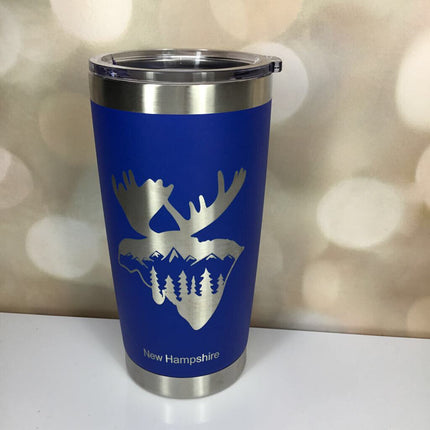NH Souvenir Moose Tumbler