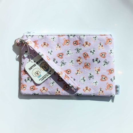 Limited Edition Animal Lovers Wristlet - Purple Pups
