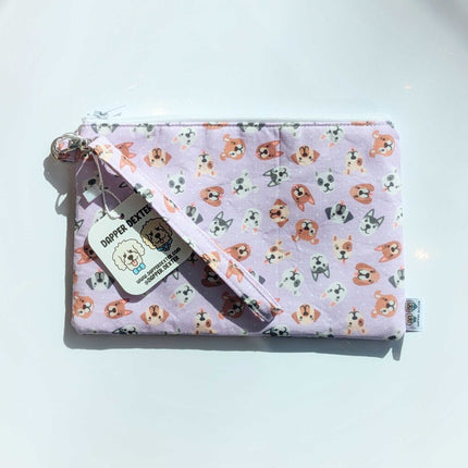 Limited Edition Animal Lovers Wristlet - Purple Pups