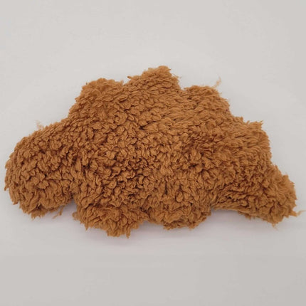 Dinosaur Chicken Nugget Pillow Plushie (Stegosaurus)