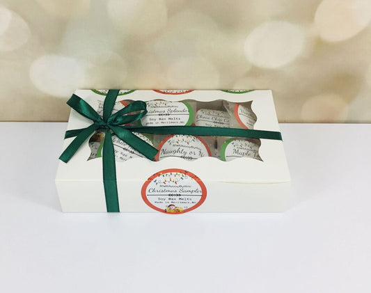 Christmas Sampler - Soy Wax Melts - 12 Scents