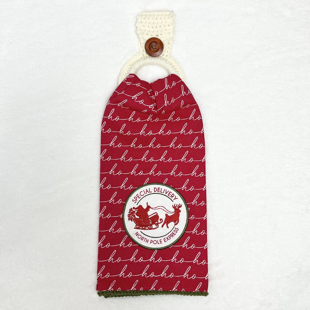 Hanging Towel Set - Special Delivery / North Pole Express