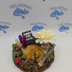 gold baby book/gems/plants