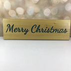 Natural, Teal Letters