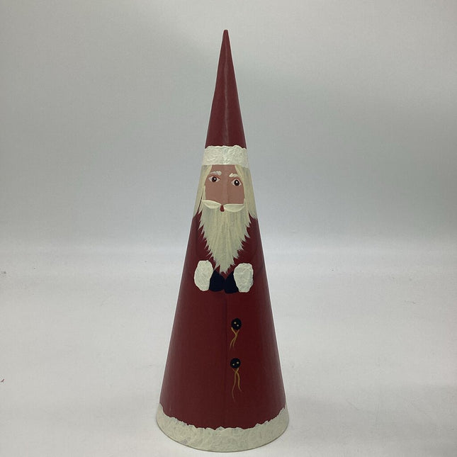 14" Red Santa Cone