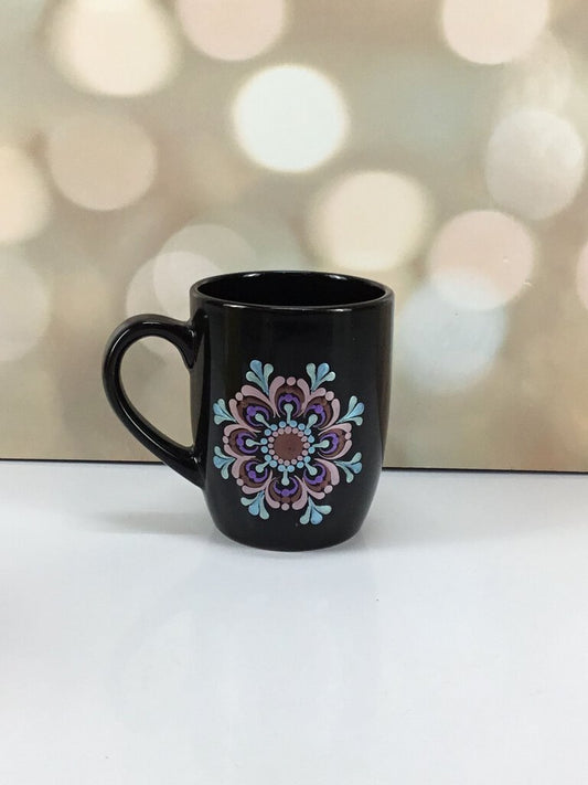 Dot Art Coffee Mug - Lefty