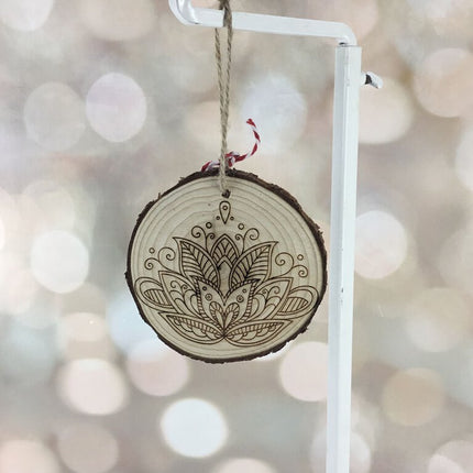 Engraved Ornament Lotus Mandala
