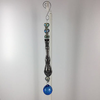 Suncatcher drop Blue Knife