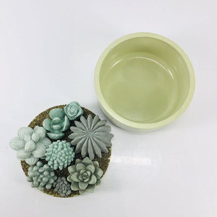 Concrete Succulent Garden Container