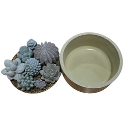 Concrete Succulent Garden Container - view 2