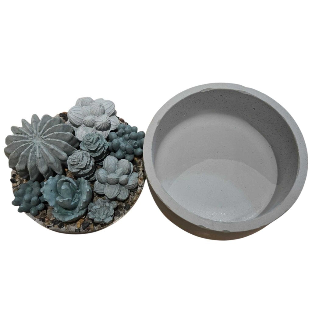 Concrete Succulent Garden Container