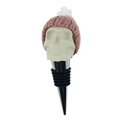 Skull Wine Stopper w/ Hat