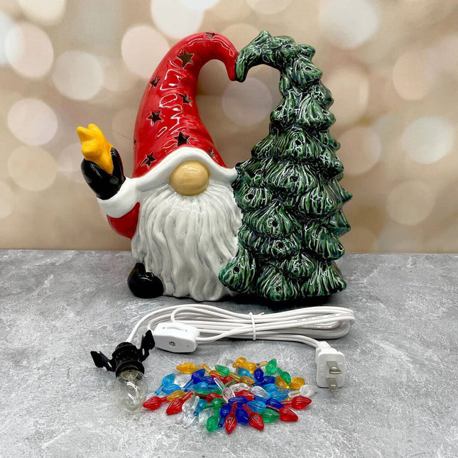 Pre-Order: Gnome Hugging Tree Light Up