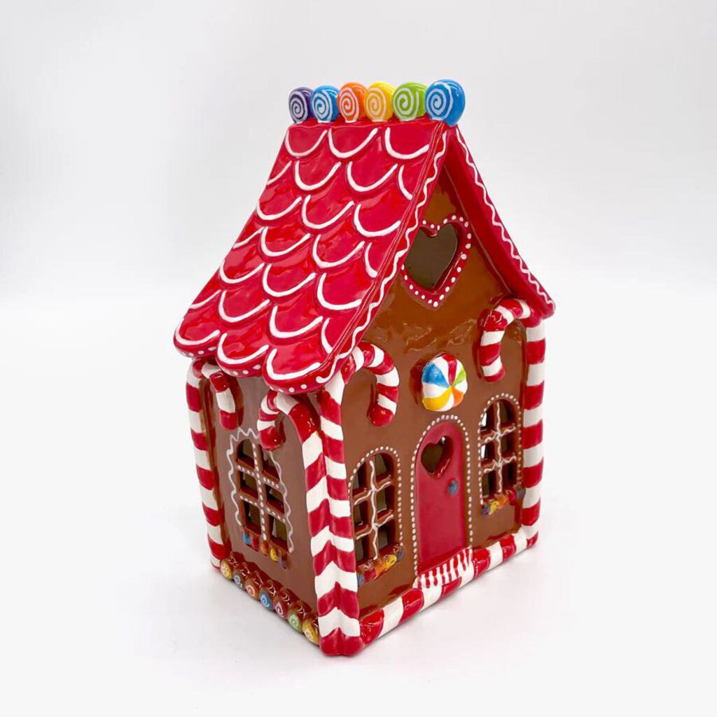 PRE-ORDER: Gingerbread House Light Up