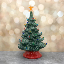 *PRE-ORDER: Vintage Light Up Tree Green Medium - view 1