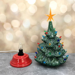 *PRE-ORDER: Vintage Light Up Tree Green Small - view 2
