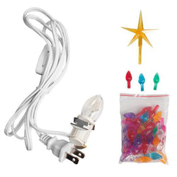 *PRE-ORDER: Vintage Skinny Light Up Tree White - view 2