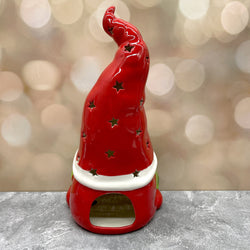 *PRE-ORDER: Green Santa Gnome Lantern Large - view 3