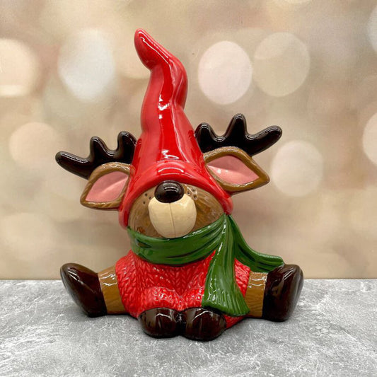 PRE-ORDER: Reindeer with Hat