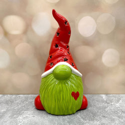*PRE-ORDER: Green Santa Gnome Lantern Small - view 2