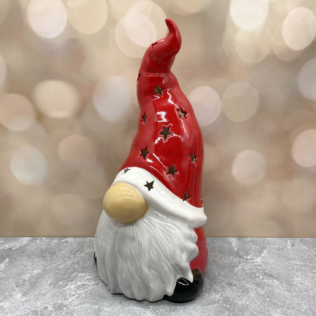 *PRE-ORDER: Santa Gnome Lantern Large