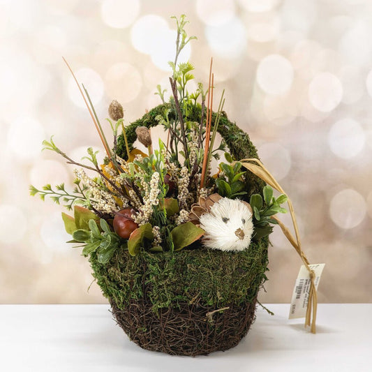 377-moss basket with creature