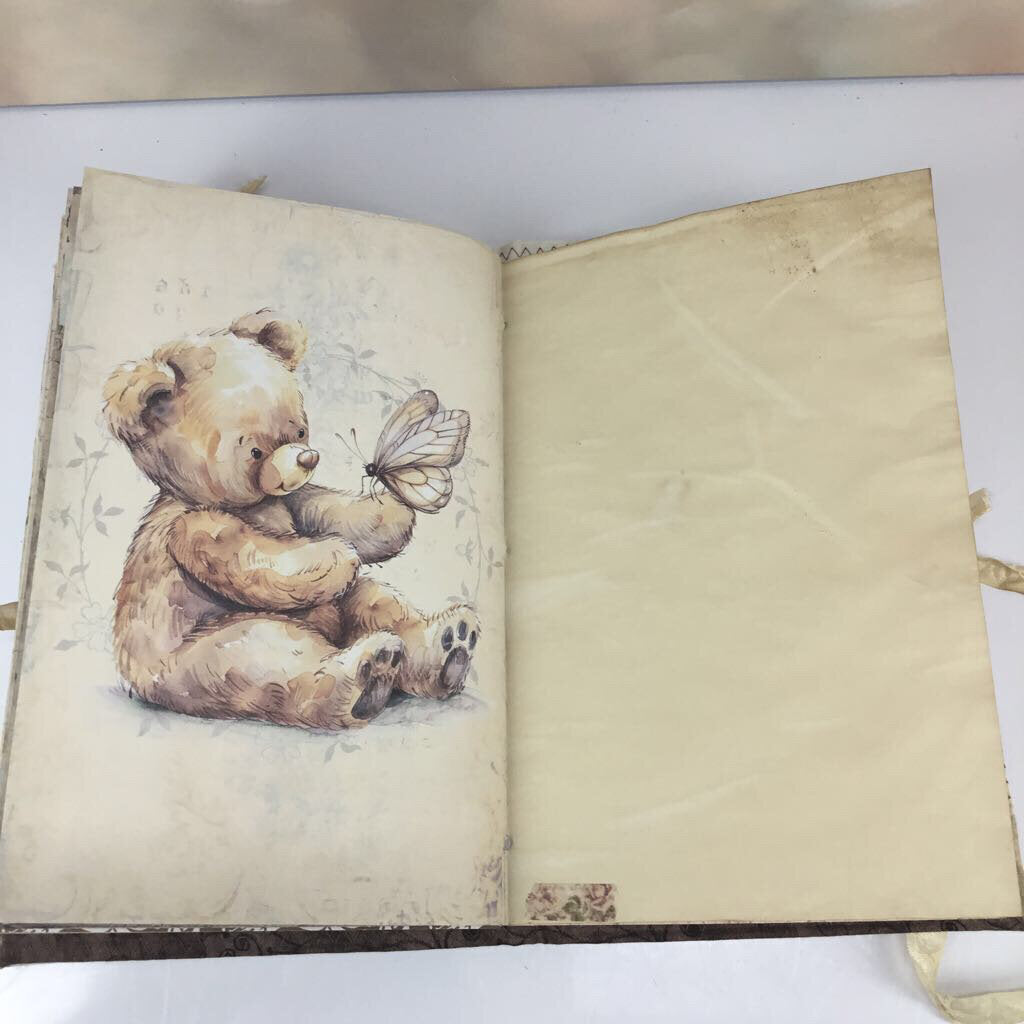 Bear Hugs handmade journal