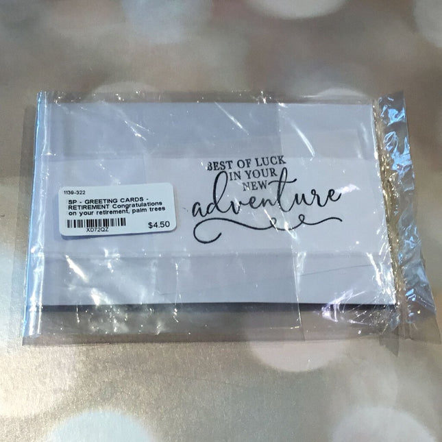 Congratulations on your retirement, palm trees