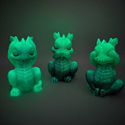 No Evil Dragon Trio